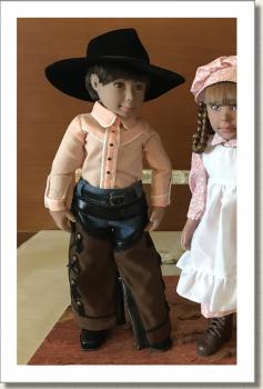Affordable Designs - Canada - Leeann and Friends - Oklahoma in Rose - Lenny - Doll (Doll Study Club of Tulsa 60th Anniversary Event (companion doll))